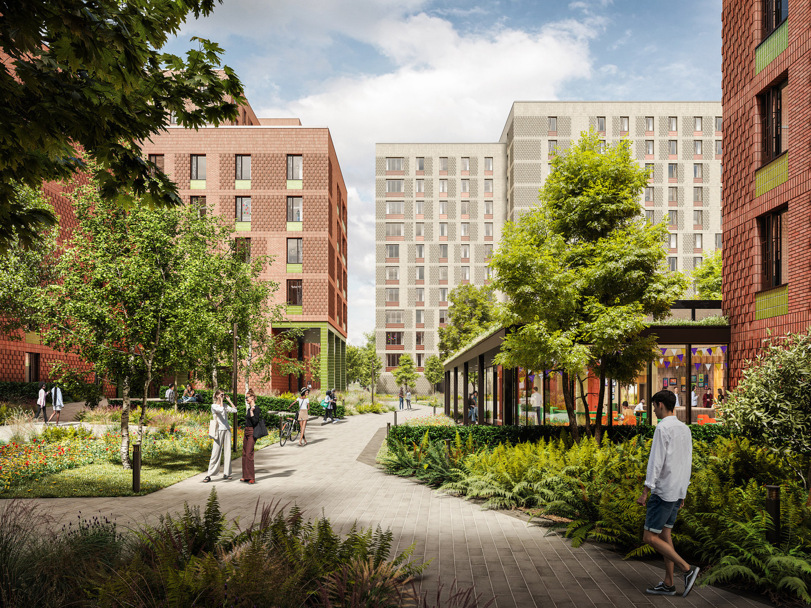 CGI of Fallowfield redevelopment